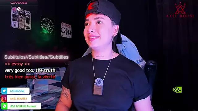 AxelRouse_1 from StripChat is Freechat
