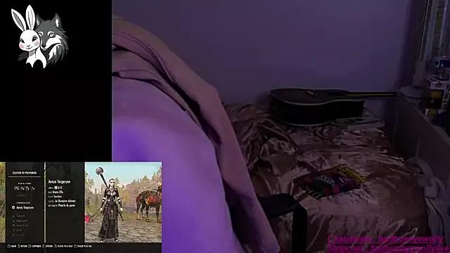 BadBunnyXWolfyLive from StripChat is Freechat