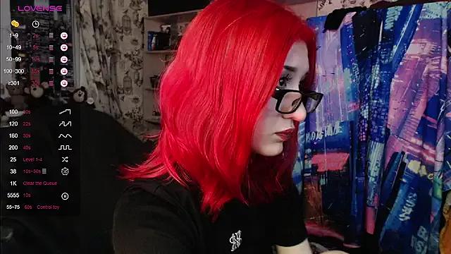 Dreamy_Red_Girl from StripChat is Freechat