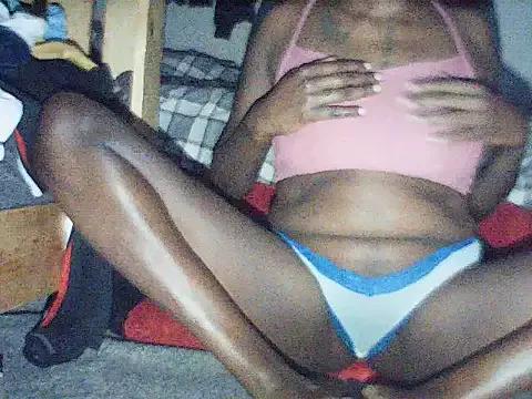 Ebonygoddess124 from StripChat is Freechat
