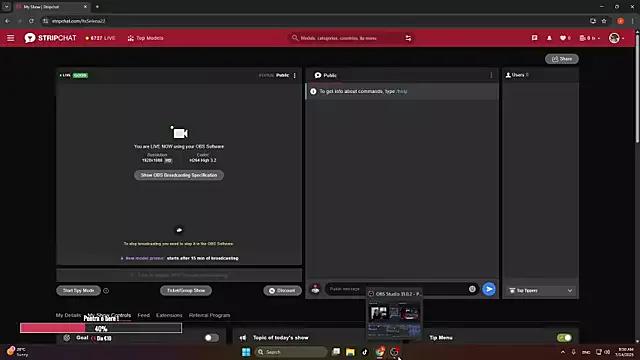 ItsSelena22 from StripChat is Freechat