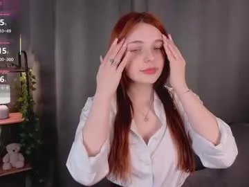 crystalrossy — GOAL: so that the stream goes well [55 tokens remaining] Welcome to my room! #teen #new #redhead #shy #18