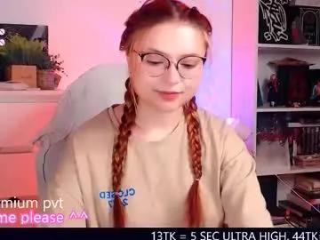 me_hanna — GOAL: take off panties+show pussy [803 tokens remaining] Hi, you will fall in love with my moans FAV PATTERNS 13|44|111 #18 #teen #smoke #redhead #nonude