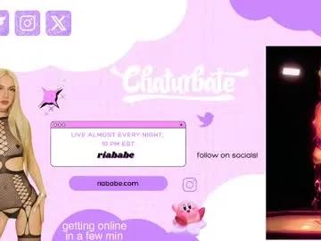 riababe on Chaturbate