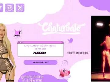 riababe on Chaturbate