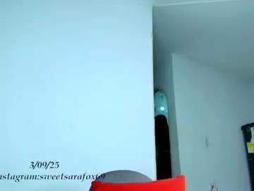 sweetsarafoxxx on Chaturbate 