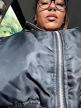 DarkDea — Sloppy BJ in Public Park front People