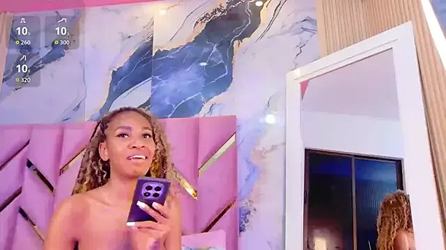 EbonyCoWorker — TIGHT PUSSY DILDO SHOW